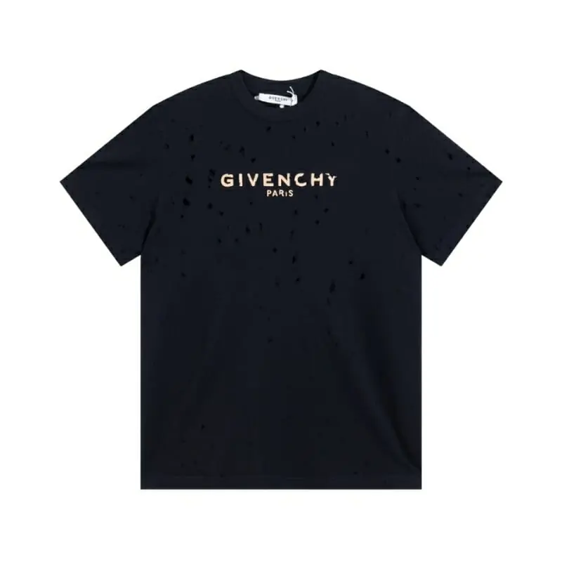 givenchy t-shirt manches courtes pour unisexe s_1237263:givenchy t-shirt Holes style